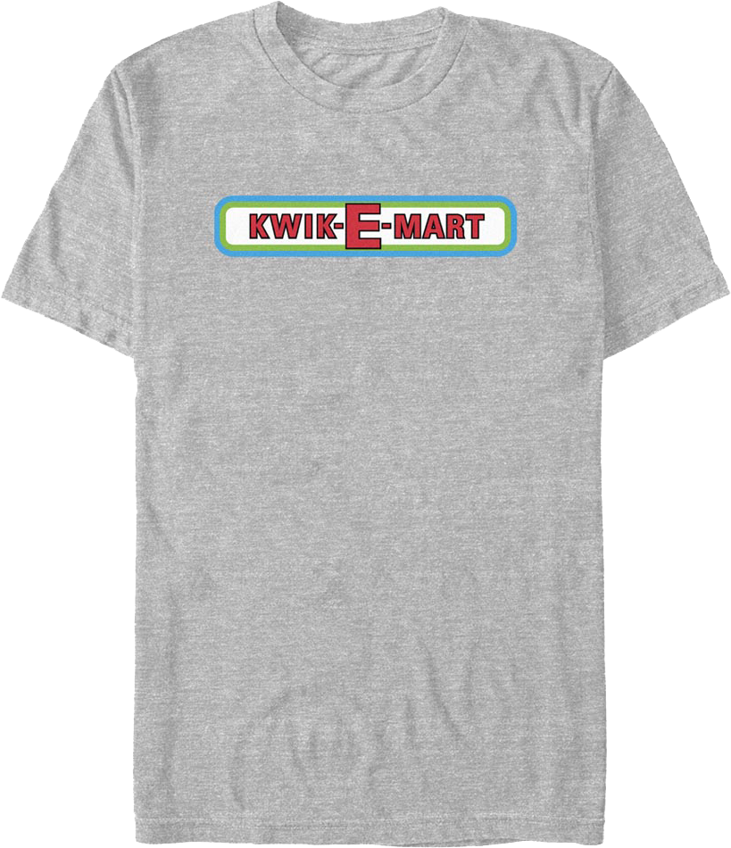 Kwik-E-Mart Logo Simpsons T-Shirt Hoodie, Sweatshirt | CiraTrend.com (Image 1)