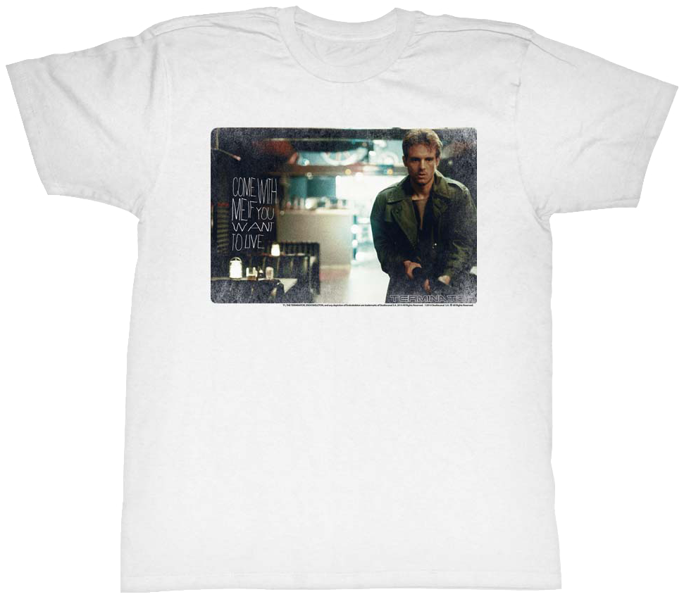 Kyle Reese Terminator T-Shirt Hoodie, Sweatshirt | CiraTrend.com (Image 1)