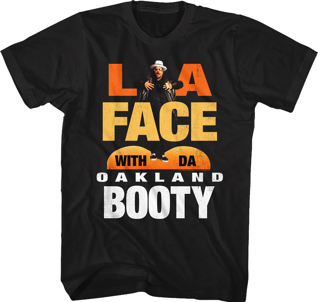 LA Face With Da Oakland Booty Sir Mix-a-Lot Shirt Hoodie, Sweatshirt | CiraTrend.com (Image 1)