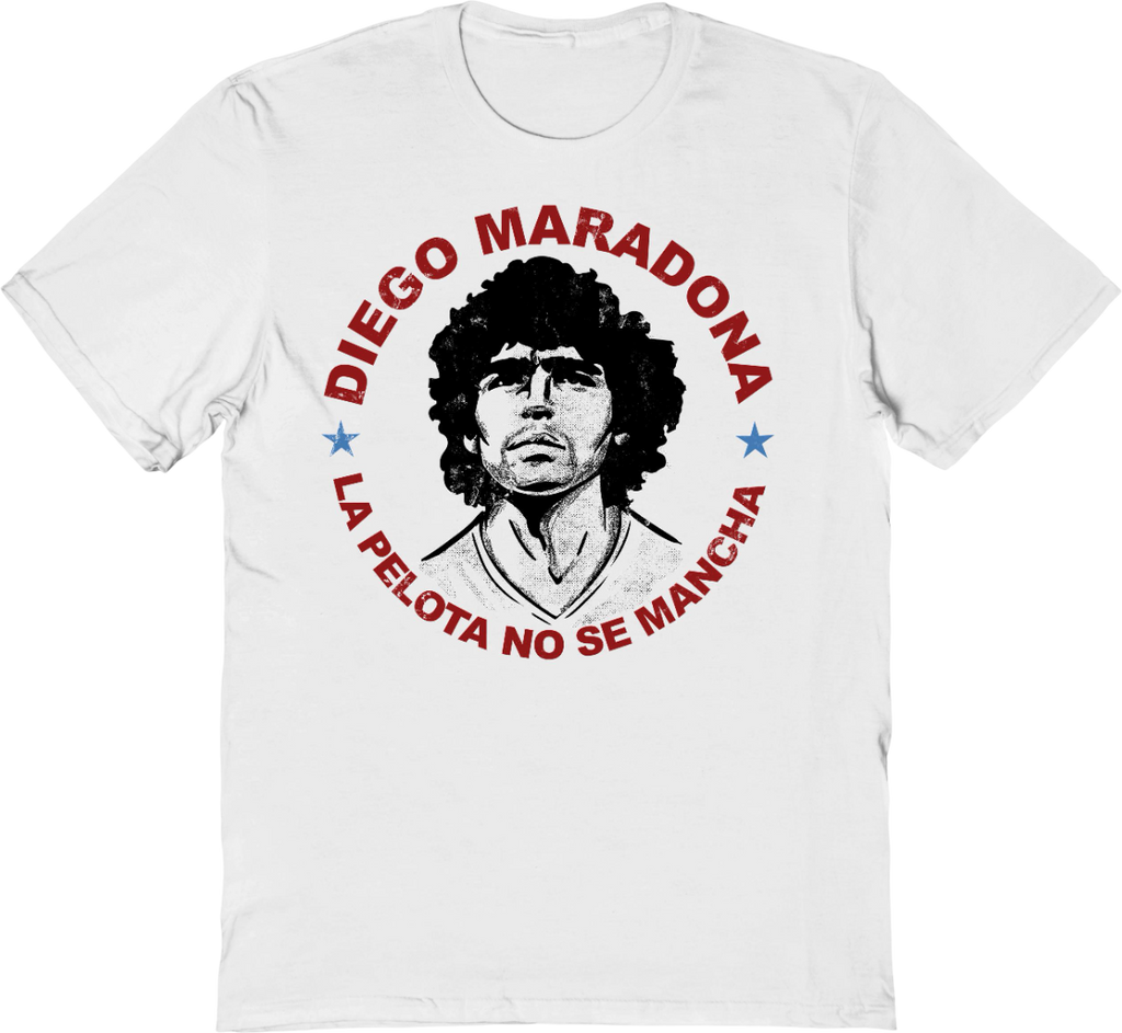 La Pelota No Se Mancha Diego Maradona T-Shirt Hoodie, Sweatshirt | CiraTrend.com (Image 1)