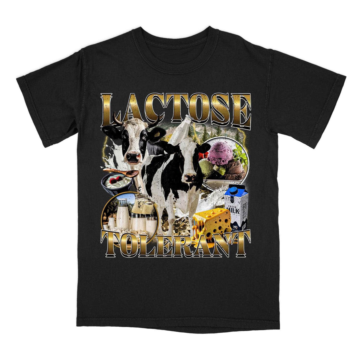 Lactose Tolerant T-Shirt Hoodie, Sweatshirt | CiraTrend.com