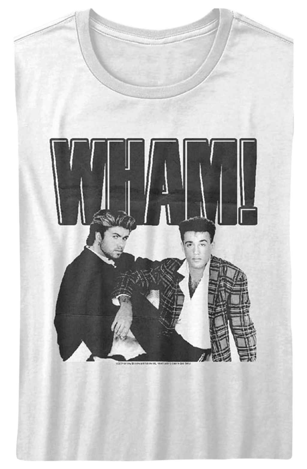 Ladies Black and White Wham Shirt Hoodie, Sweatshirt | CiraTrend.com (Image 2)