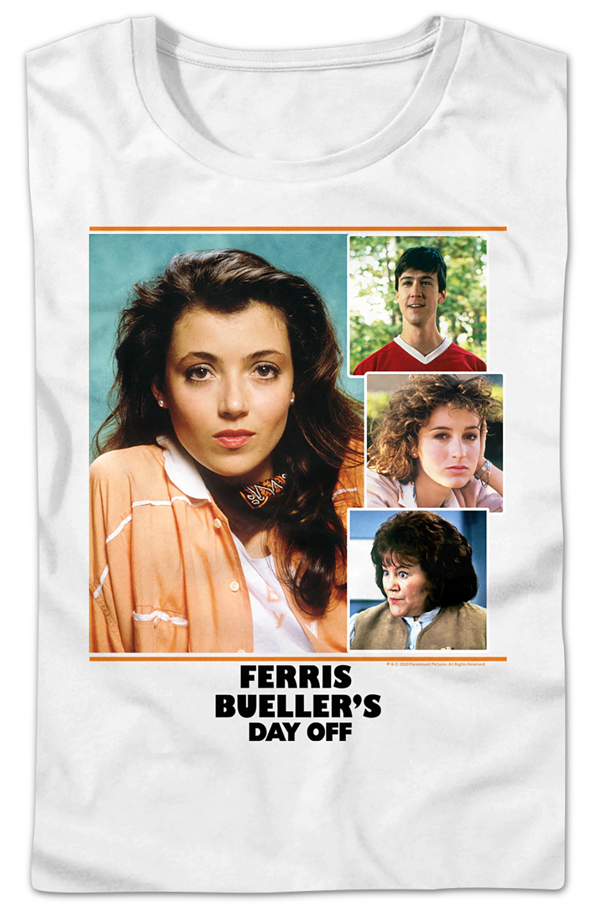 Womens Cast Collage Ferris Bueller's Day Off Shirt Hoodie, Sweatshirt | CiraTrend.com (Image 2)