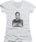 Ladies Discharge Photo Elvis Presley V-Neck Shirt Hoodie, Sweatshirt | CiraTrend.com (Image 1)