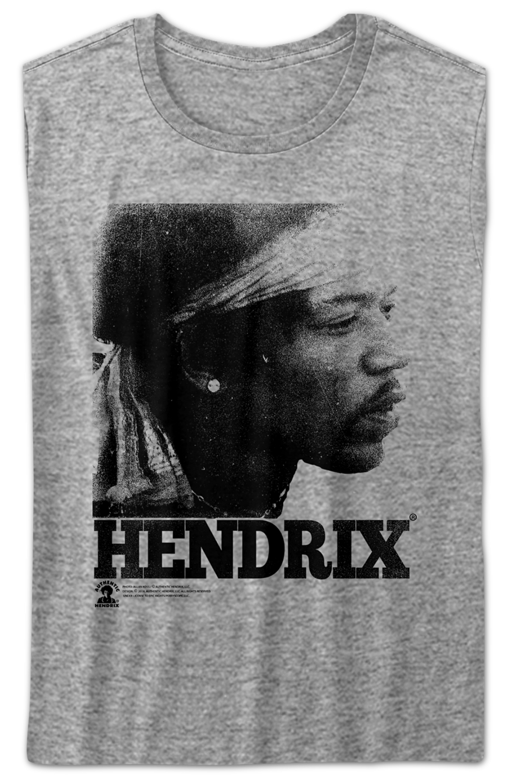 Womens Distressed Jimi Hendrix Shirt Hoodie, Sweatshirt | CiraTrend.com (Image 2)