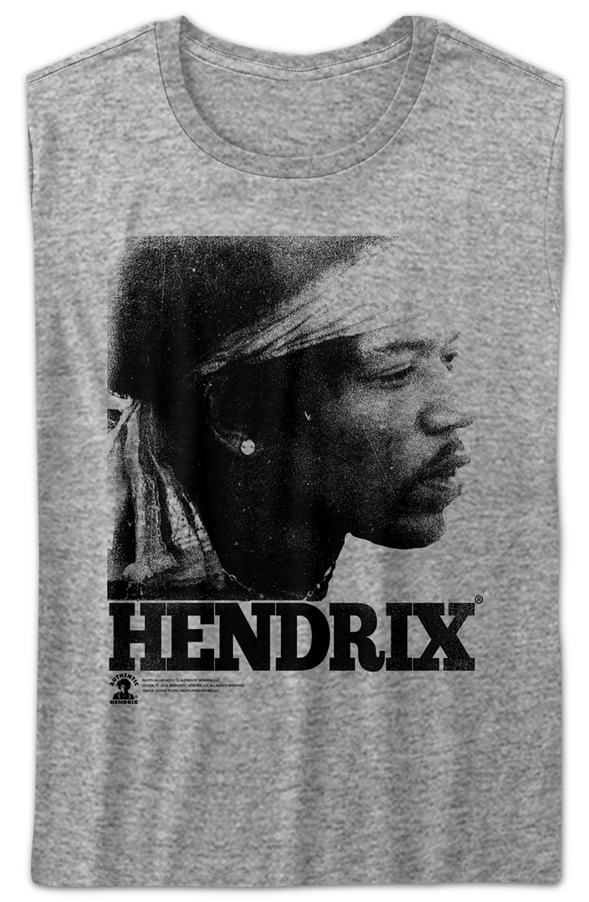 Womens Distressed Jimi Hendrix Shirt Hoodie, Sweatshirt | CiraTrend.com (Image 2)
