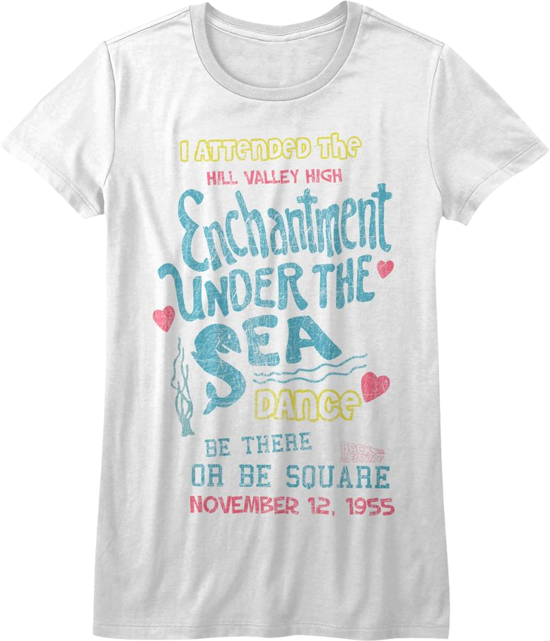 Ladies Enchantment Under The Sea Dance Back To The Future Shirt Hoodie, Sweatshirt | CiraTrend.com (Image 1)