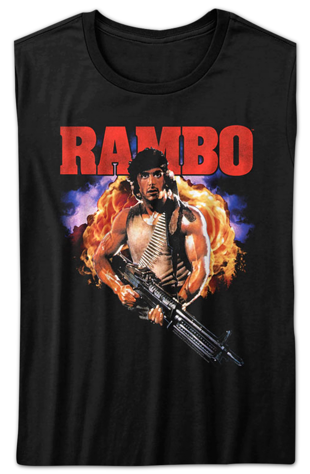 Ladies Fireball Rambo Shirt Hoodie, Sweatshirt | CiraTrend.com (Image 2)