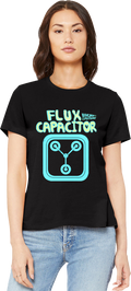 Ladies Flux Capacitor Back To The Future Shirt Hoodie, Sweatshirt | CiraTrend.com (Image 1)