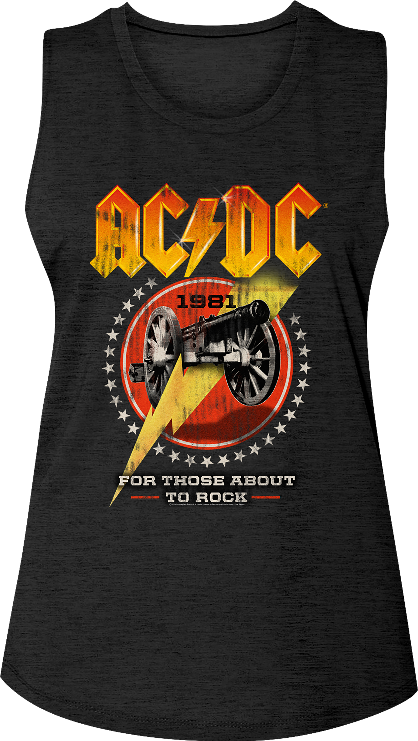 Ladies For Those About To Rock 1981 ACDC Sleeveless Shirt Hoodie, Sweatshirt | CiraTrend.com (Image 1)