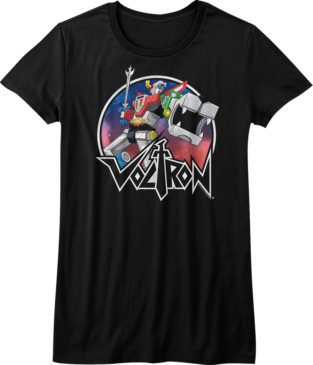 Womens Formed Defender of the Universe Voltron Shirt Hoodie, Sweatshirt | CiraTrend.com (Image 1)