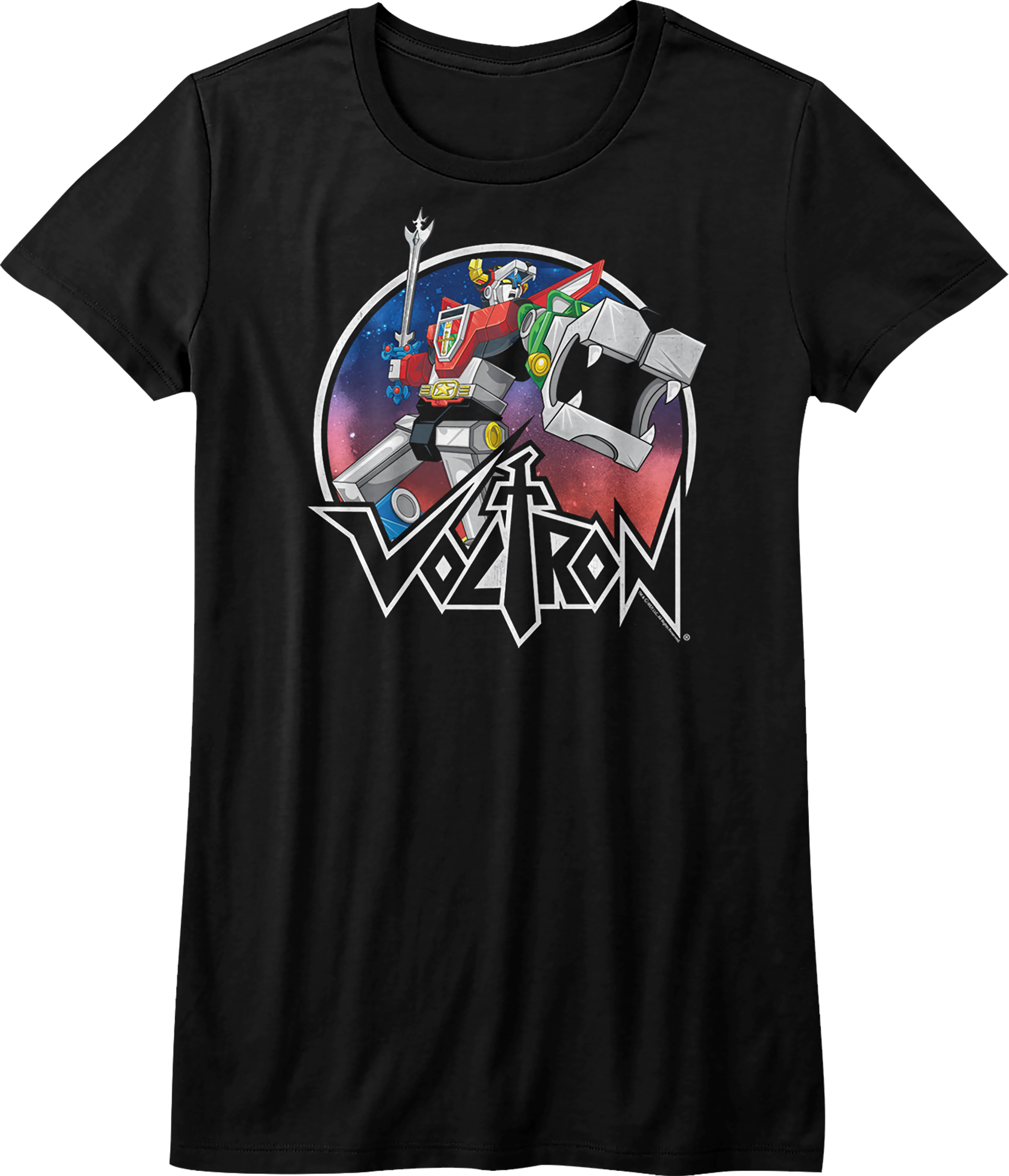 Womens Formed Defender of the Universe Voltron Shirt Hoodie, Sweatshirt | CiraTrend.com (Image 1)