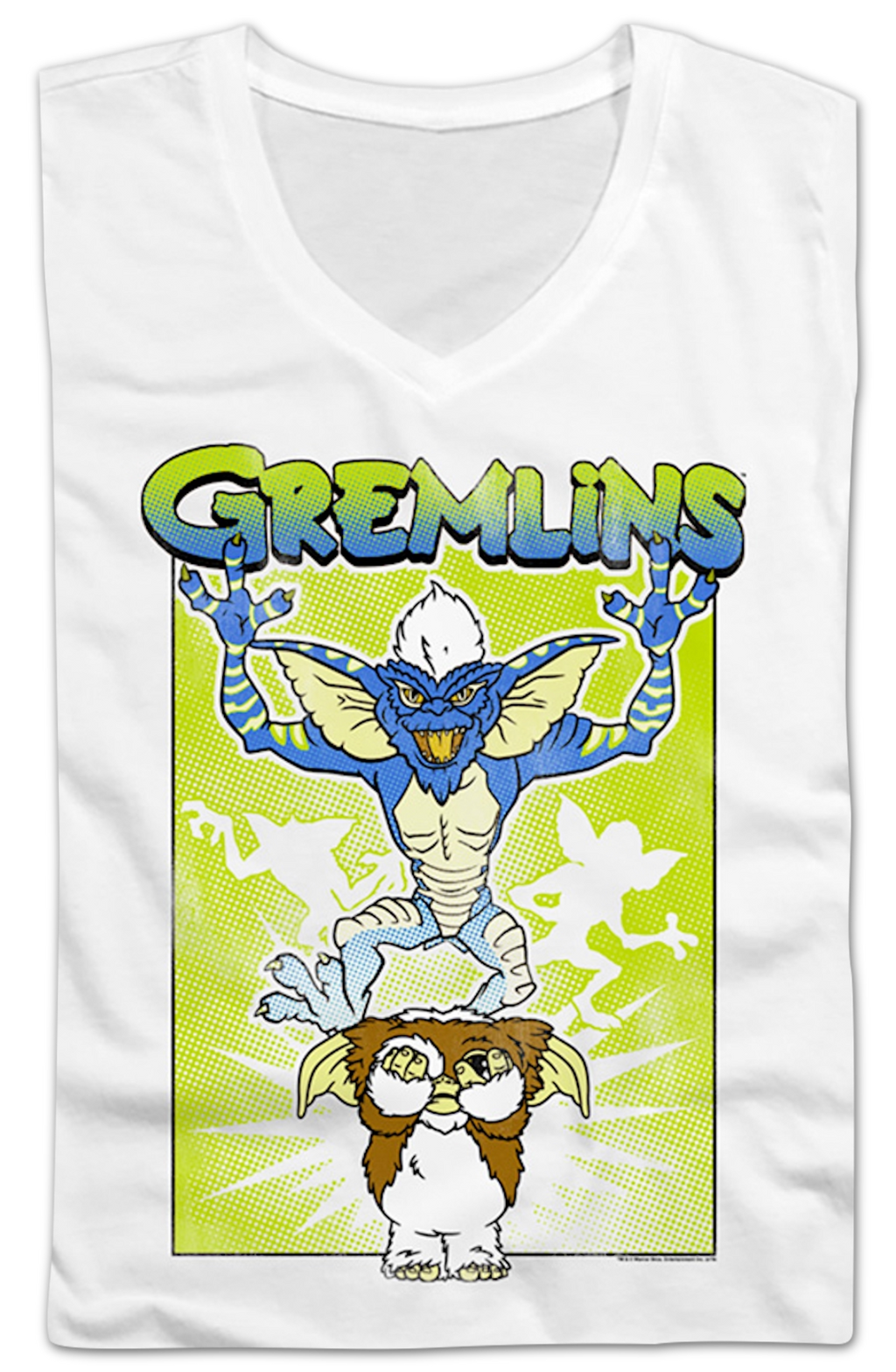 Ladies Gizmo's Nightmare Gremlins V-Neck Shirt Hoodie, Sweatshirt | CiraTrend.com (Image 2)