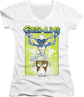 Ladies Gizmo's Nightmare Gremlins V-Neck Shirt Hoodie, Sweatshirt | CiraTrend.com (Image 1)