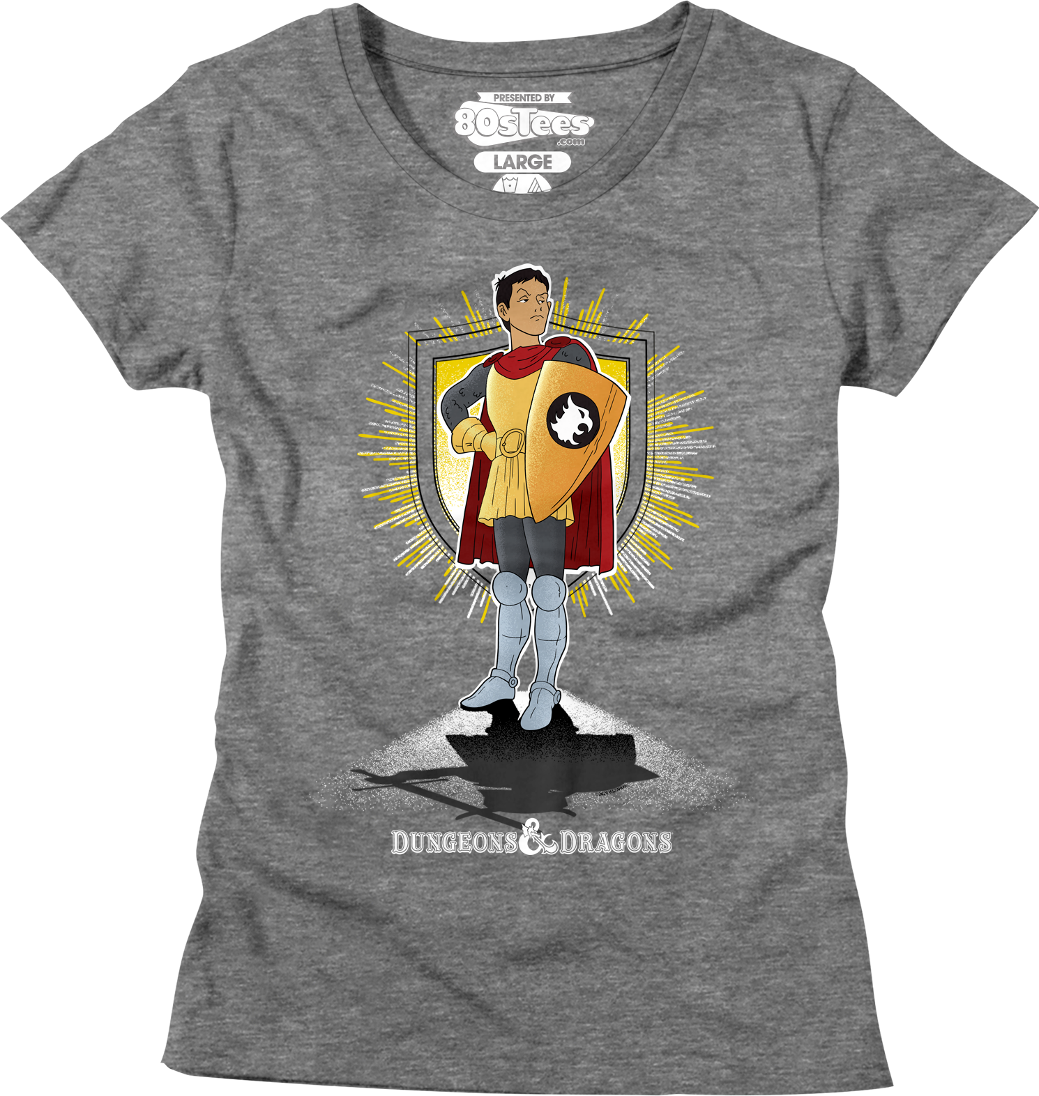 Womens Gray Eric the Cavalier Dungeons & Dragons Shirt Hoodie, Sweatshirt | CiraTrend.com (Image 1)