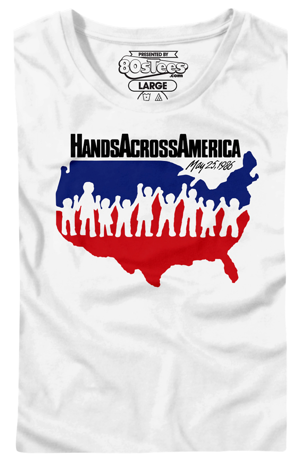 Womens Hands Across America Shirt Hoodie, Sweatshirt | CiraTrend.com (Image 2)