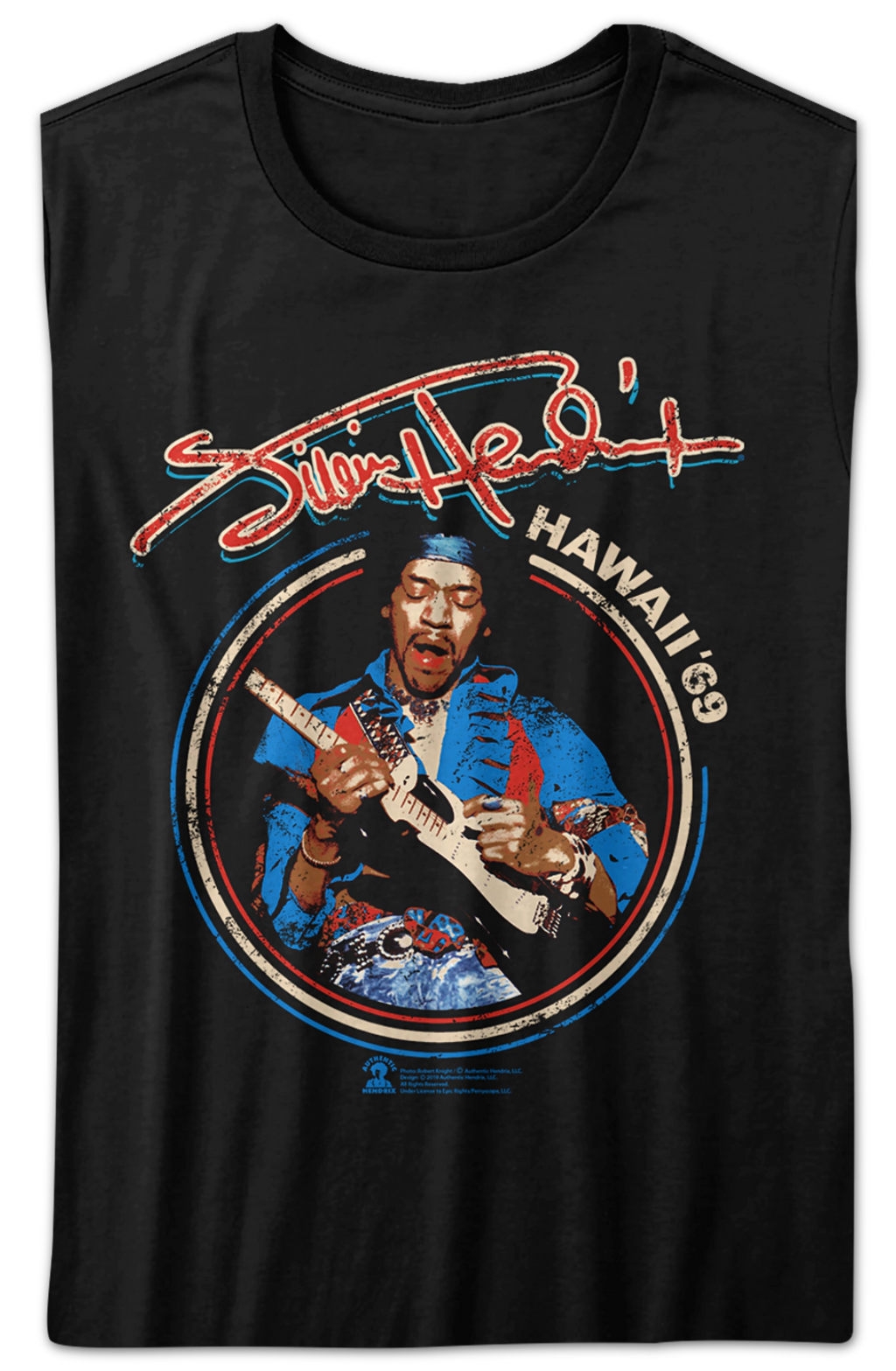Womens Hawaii '69 Jimi Hendrix Shirt Hoodie, Sweatshirt | CiraTrend.com (Image 2)