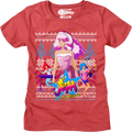 Ladies Jem and the Holograms Faux Knit Christmas Shirt Hoodie, Sweatshirt | CiraTrend.com (Image 1)