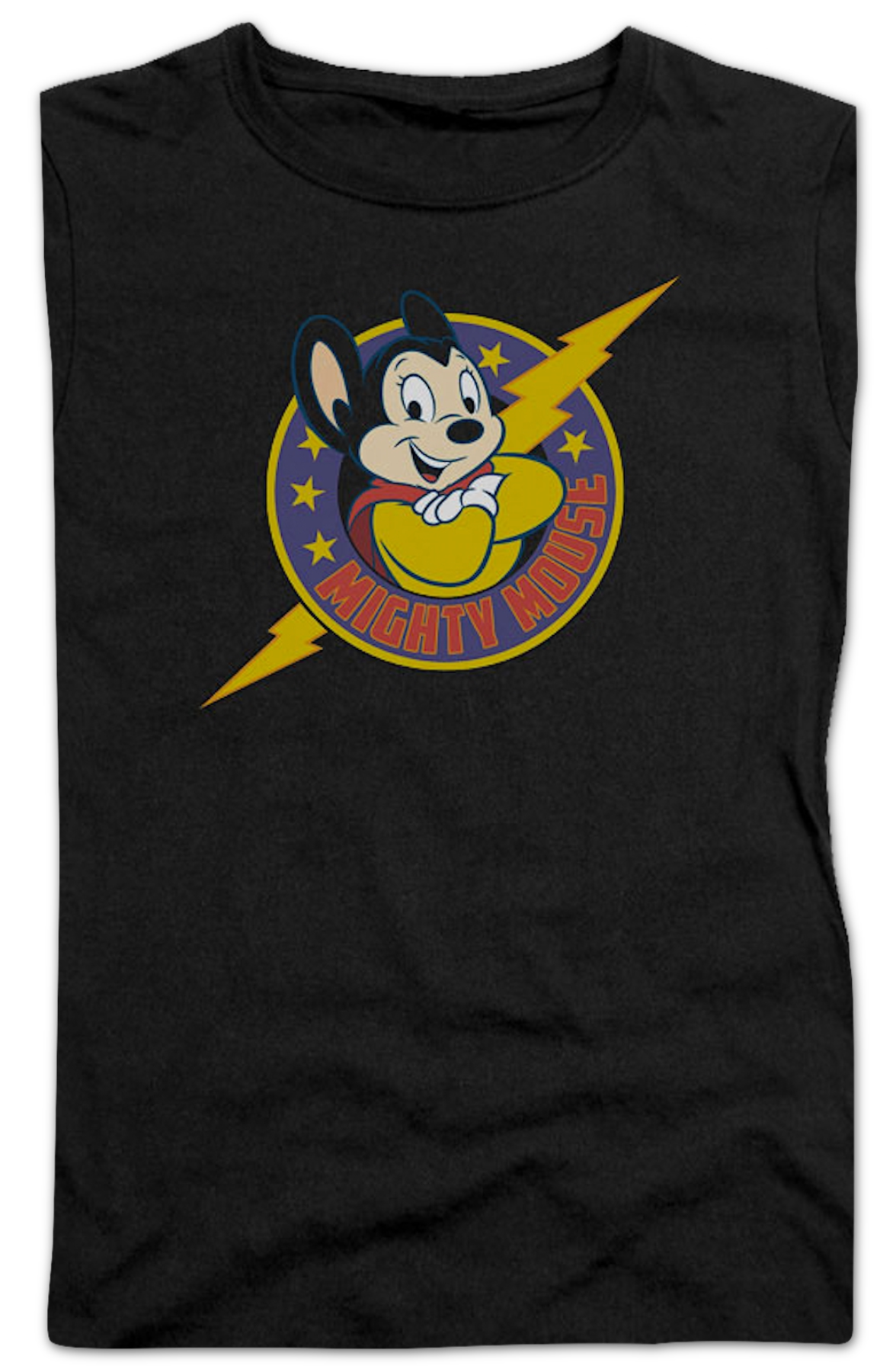 Ladies Lightning Bolt Mighty Mouse Shirt Hoodie, Sweatshirt | CiraTrend.com (Image 2)