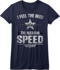 Womens Need For Speed Top Gun Shirt Hoodie, Sweatshirt | CiraTrend.com (Image 1)