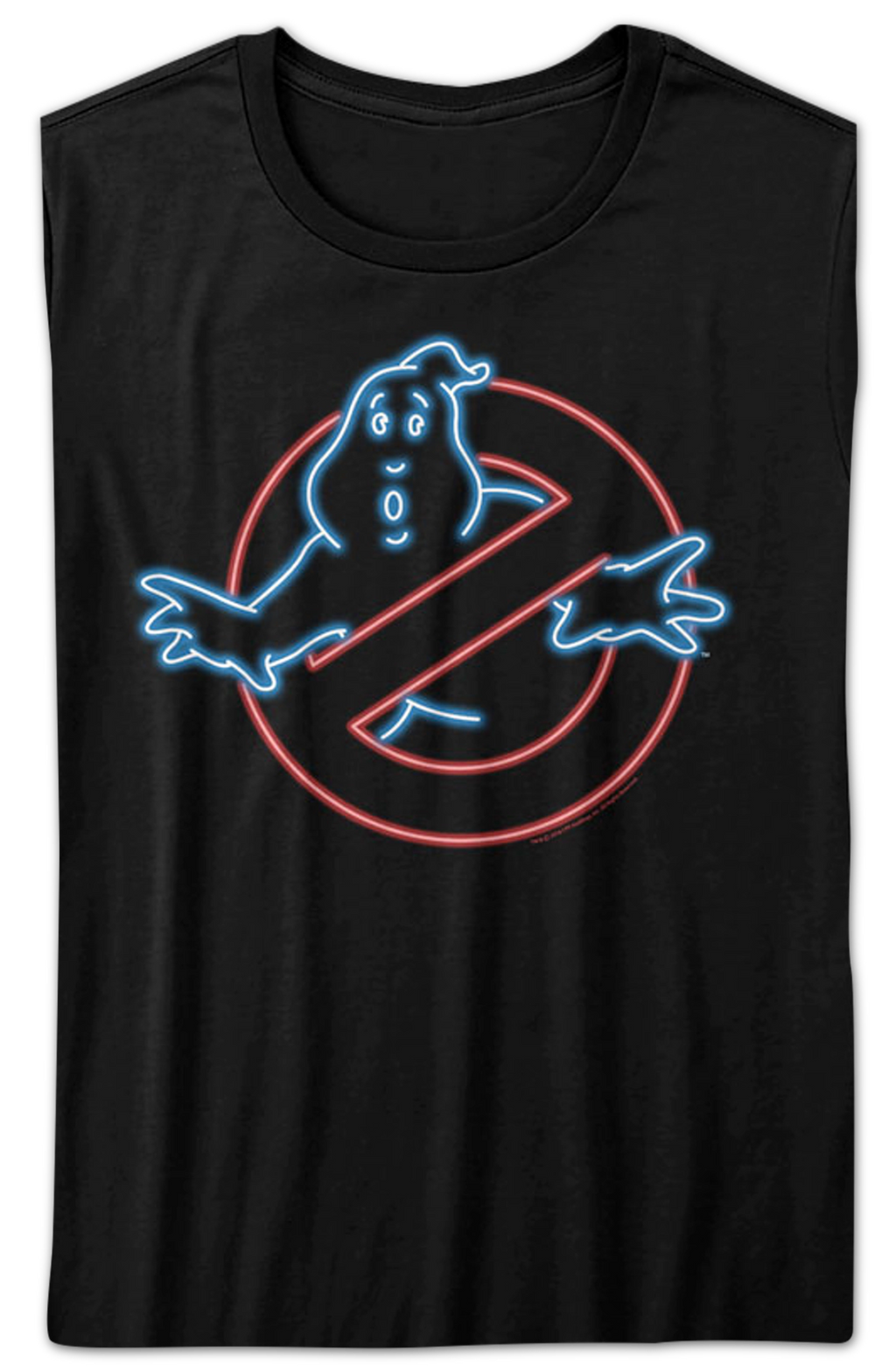 Womens Neon Logo Real Ghostbusters Shirt Hoodie, Sweatshirt | CiraTrend.com (Image 2)