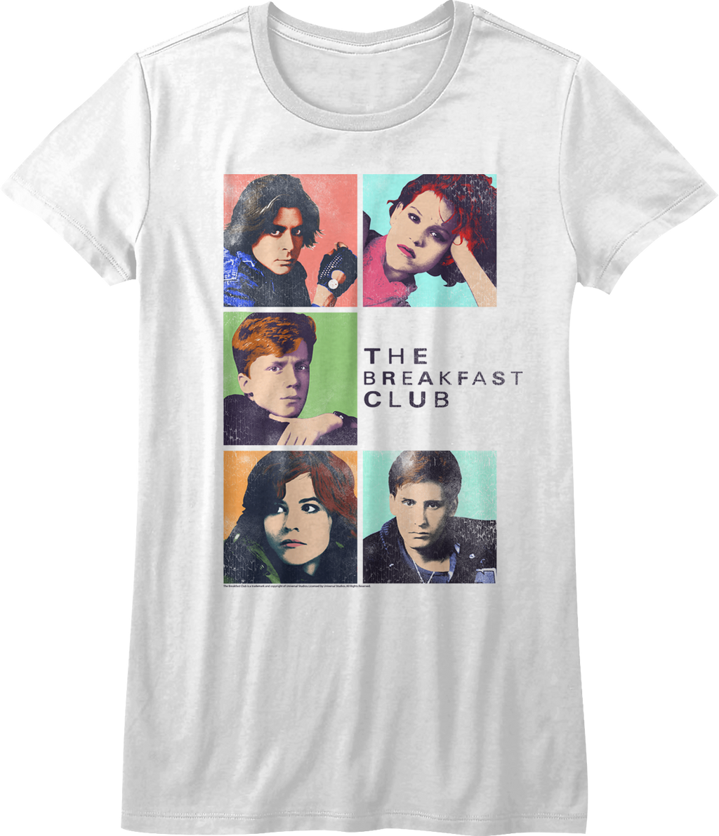 Womens Pop Art Breakfast Club Shirt Hoodie, Sweatshirt | CiraTrend.com (Image 1)