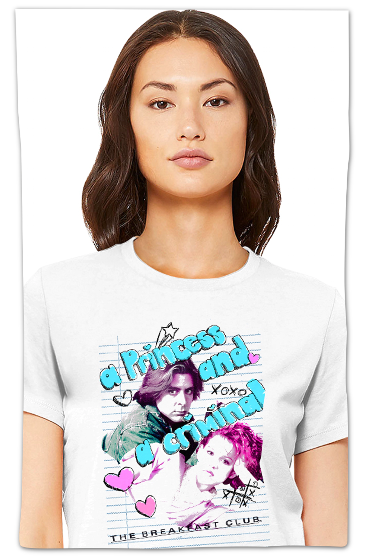 Womens Princess and Criminal Breakfast Club Shirt Hoodie, Sweatshirt | CiraTrend.com (Image 2)