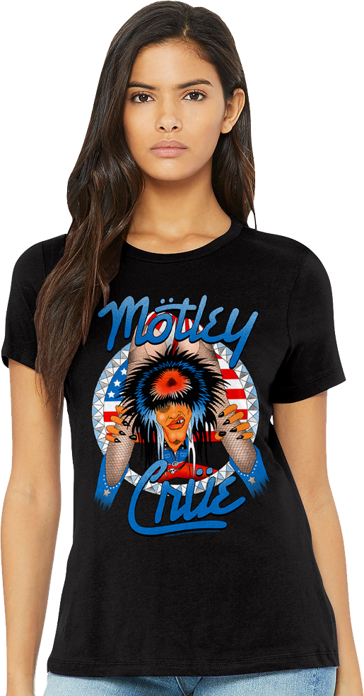 Womens Red White and Crue Allister Fiend Motley Crue Shirt Hoodie, Sweatshirt | CiraTrend.com (Image 1)
