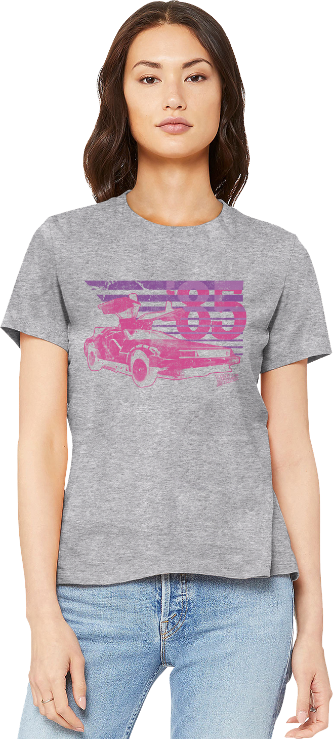 Womens Retro '85 Back To The Future Shirt Hoodie, Sweatshirt | CiraTrend.com (Image 1)