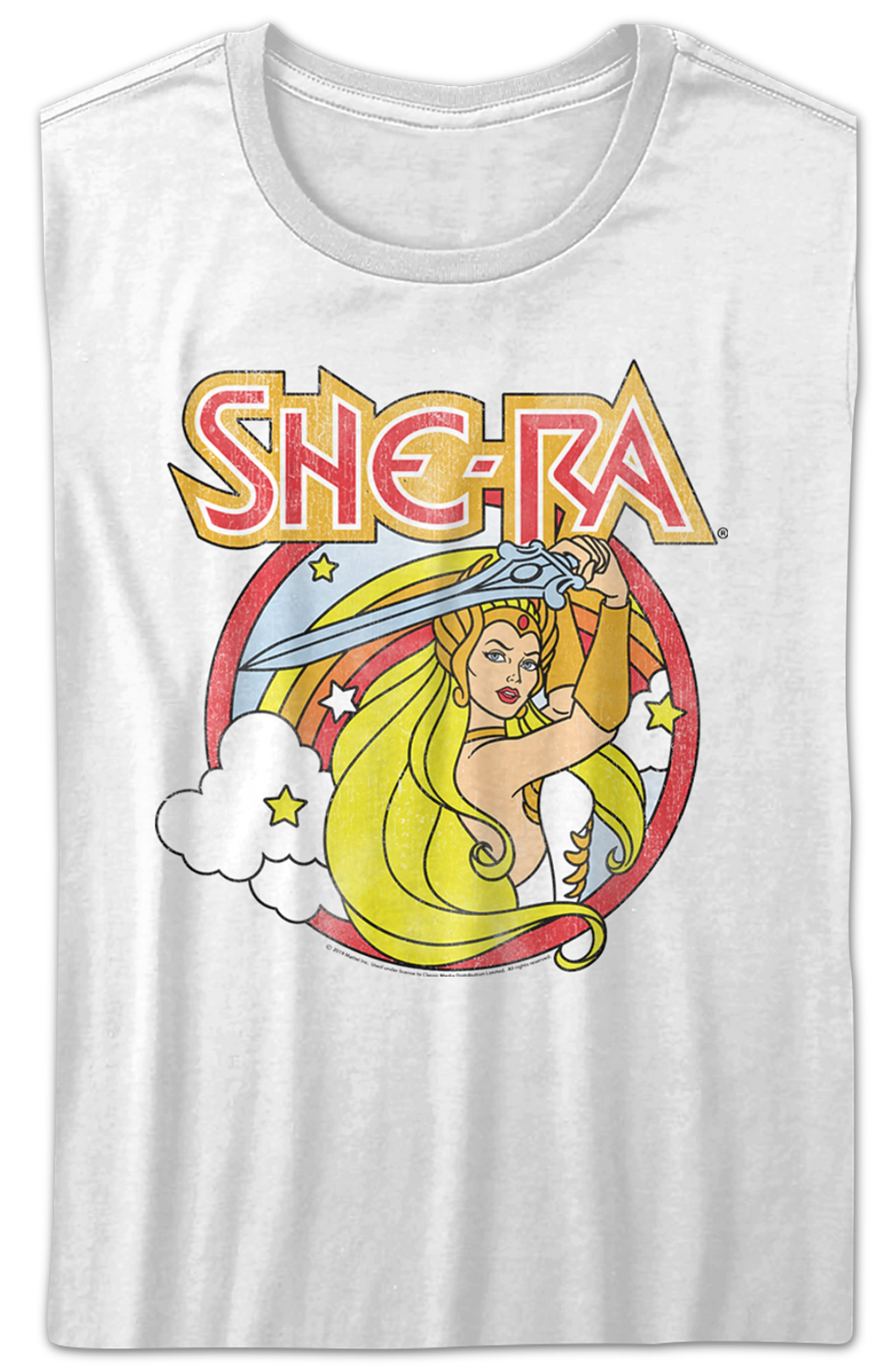 Ladies Retro She-Ra Shirt Hoodie, Sweatshirt | CiraTrend.com (Image 2)