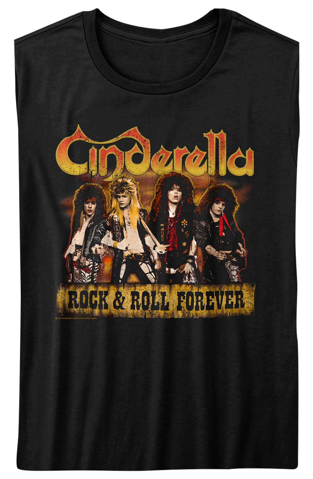 Ladies Rock and Roll Forever Cinderella Shirt Style001 Hoodie, Sweatshirt | CiraTrend.com (Image 2)