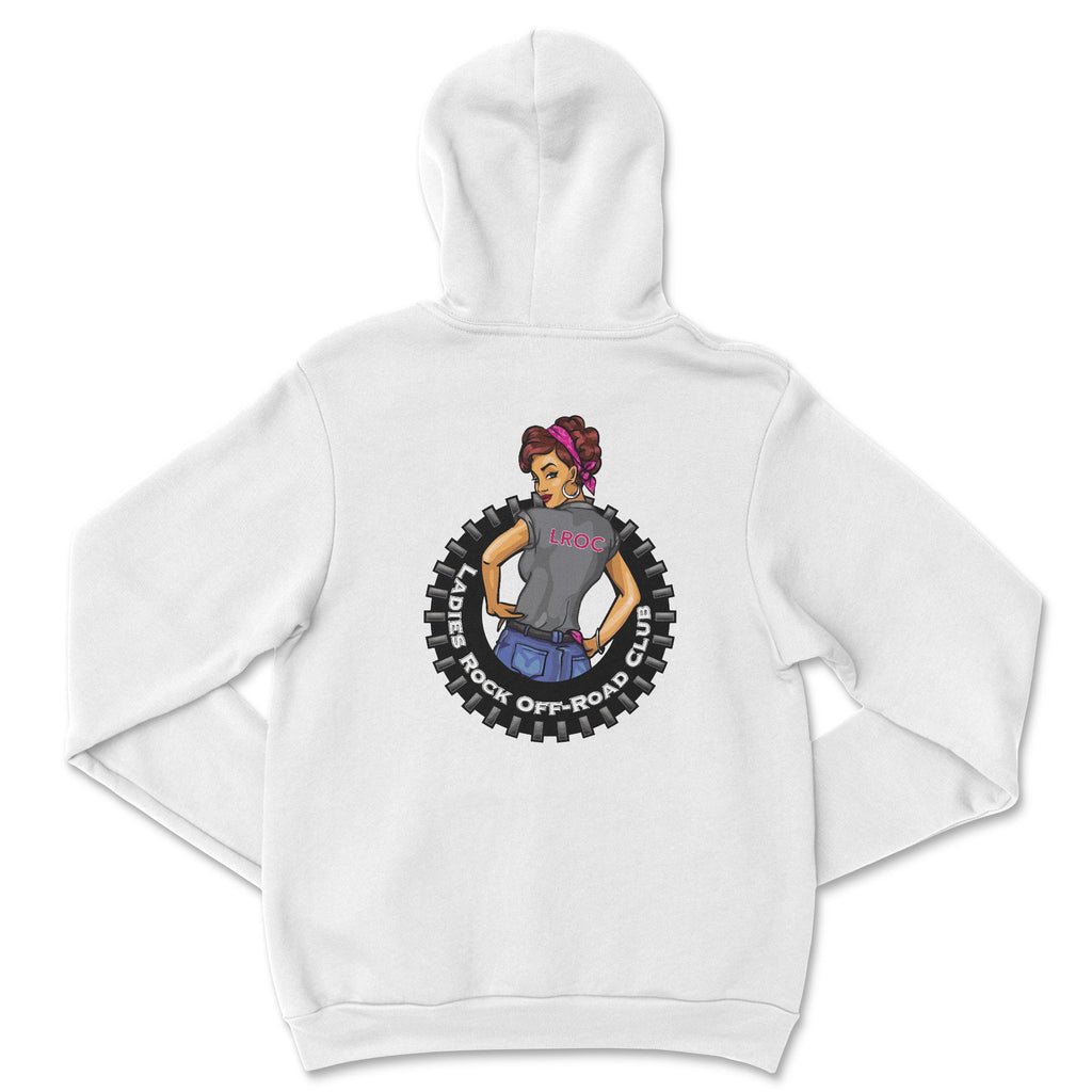 Ladies Rock Off-Road Club Hoodie by Bella + Canvas T-Shirts, Sweatshirt | CiraTrend.com (Image 3)