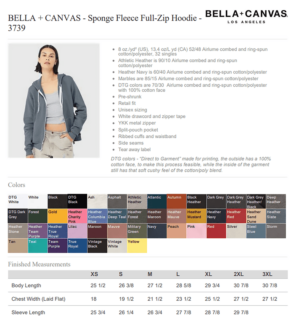 Ladies Rock Off-Road Zip-Up Hoodies for Women's Outdoor Adventures T-Shirts, Sweatshirt | CiraTrend.com (Image 5)