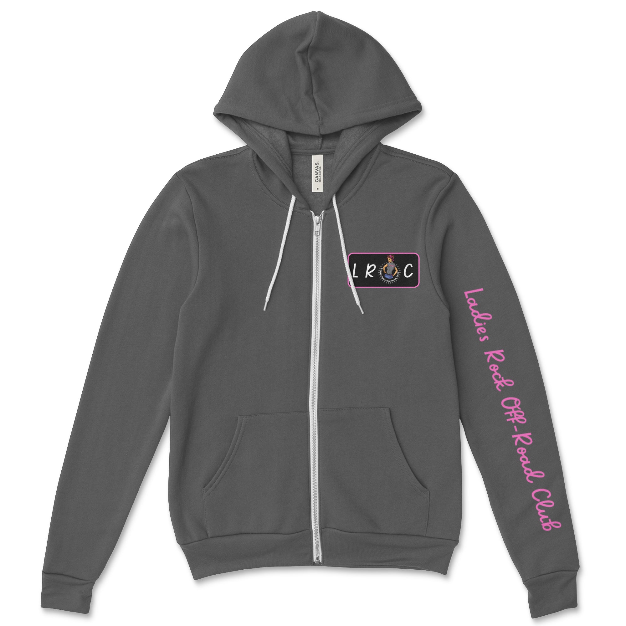 Ladies Rock Off-Road Zip-Up Hoodies for Women's Outdoor Adventures T-Shirts, Sweatshirt | CiraTrend.com (Image 2)