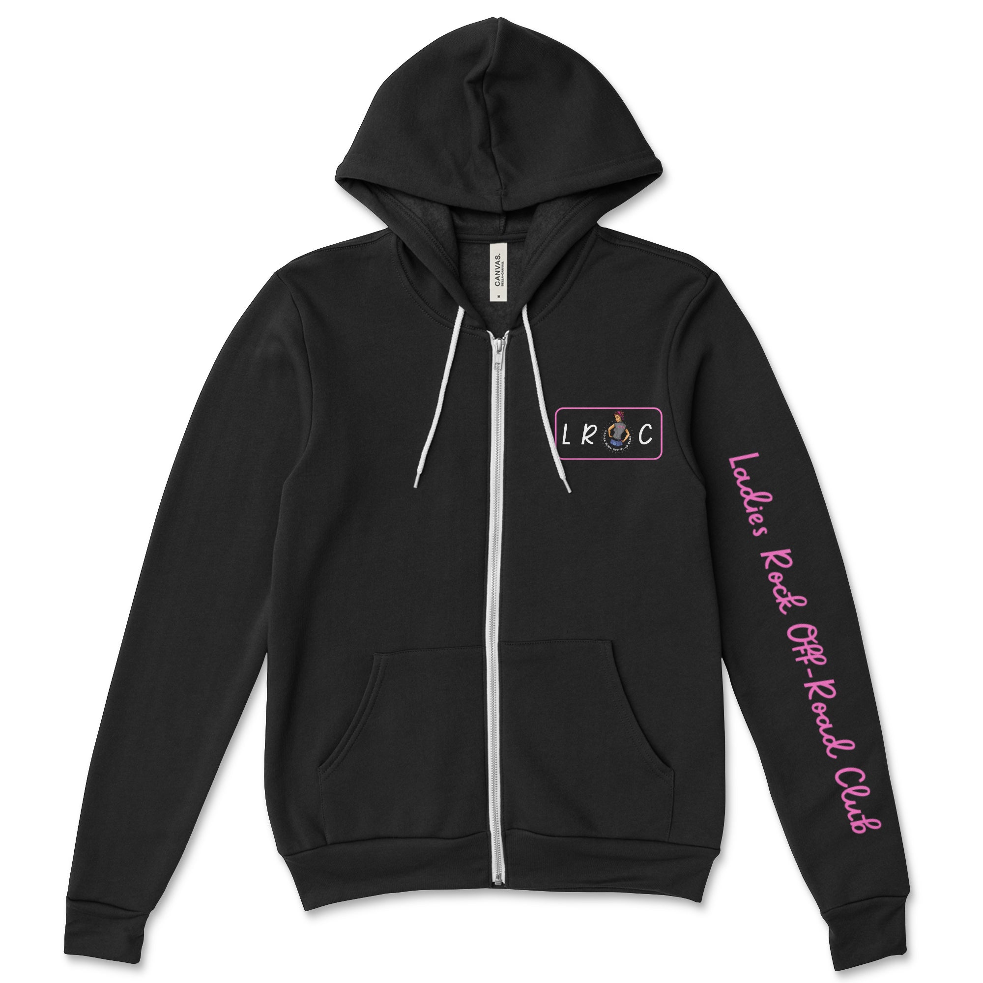 Ladies Rock Off-Road Zip-Up Hoodies for Women's Outdoor Adventures T-Shirts, Sweatshirt | CiraTrend.com (Image 1)