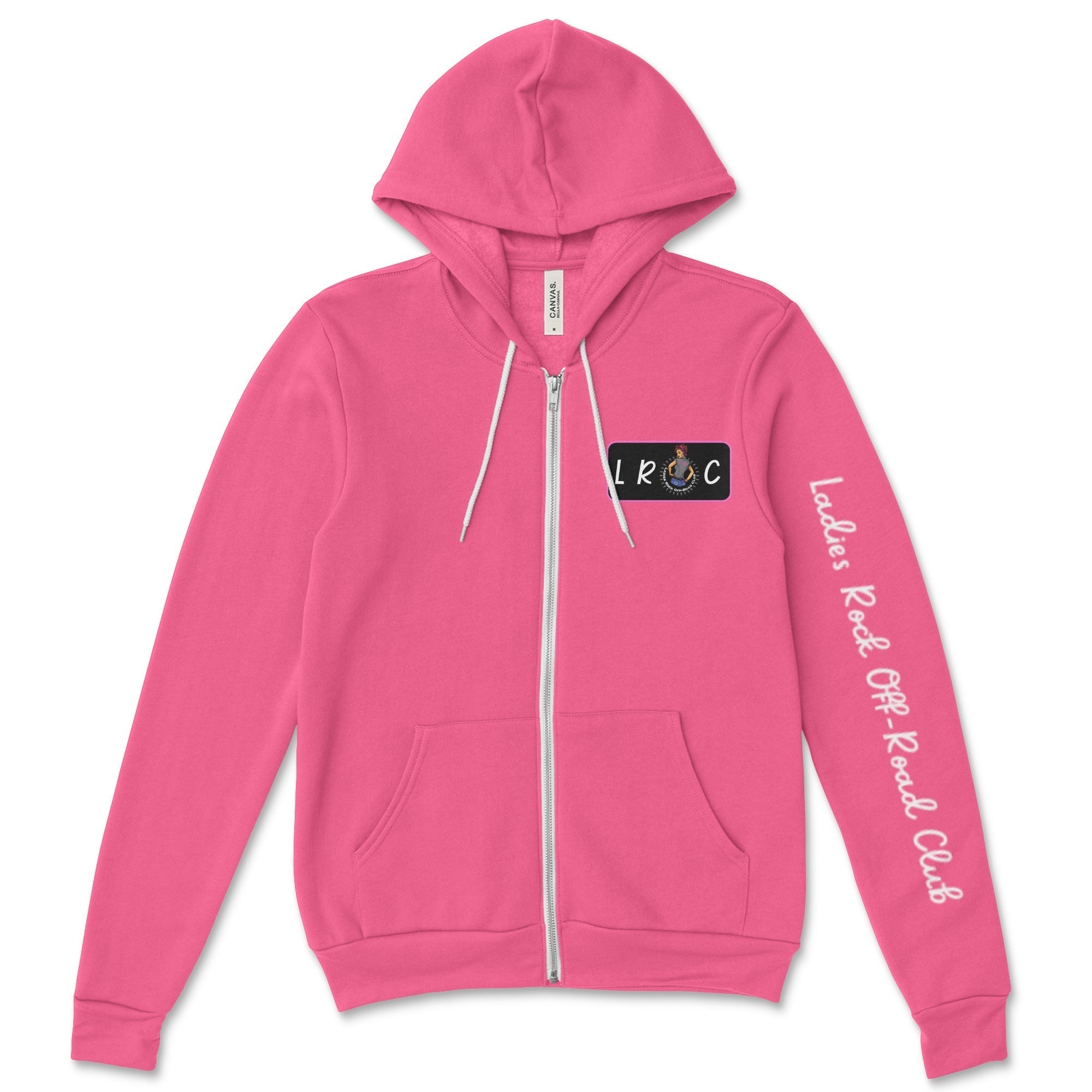 Ladies Rock Off-Road Zip-Up Hoodies for Women's Outdoor Adventures T-Shirts, Sweatshirt | CiraTrend.com (Image 3)