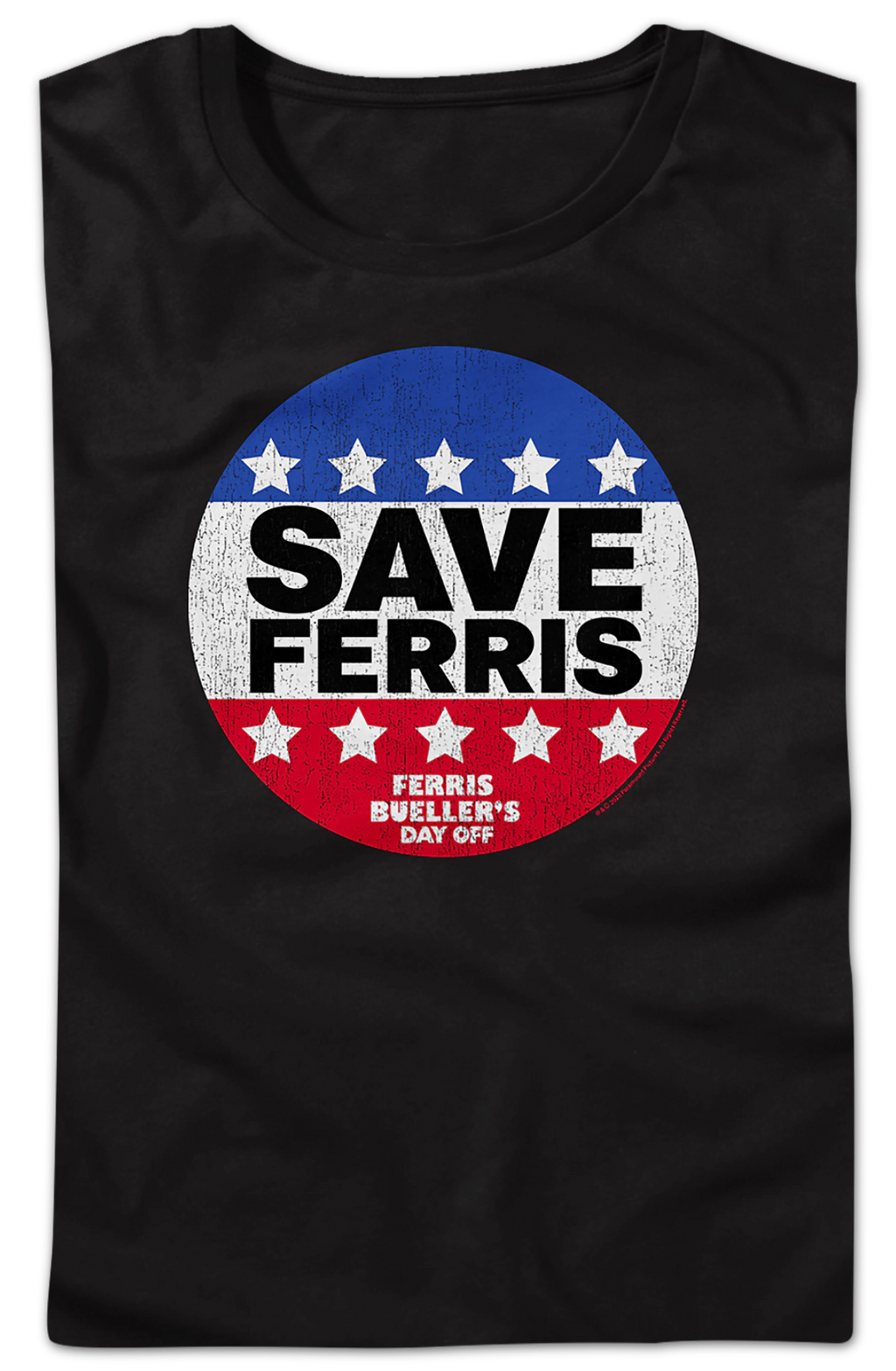 Womens Save Ferris Campaign Button Ferris Bueller's Day Off Shirt Hoodie, Sweatshirt | CiraTrend.com (Image 2)