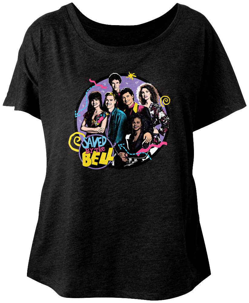 Ladies Saved By The Bell Dolman Shirt Hoodie, Sweatshirt | CiraTrend.com (Image 1)