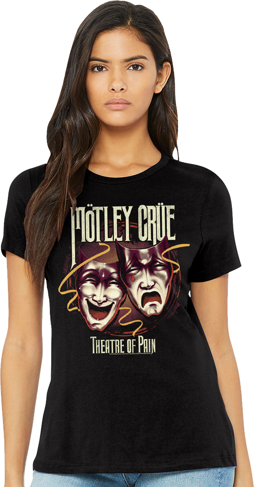 Womens Theatre of Pain Motley Crue Shirt Hoodie, Sweatshirt | CiraTrend.com