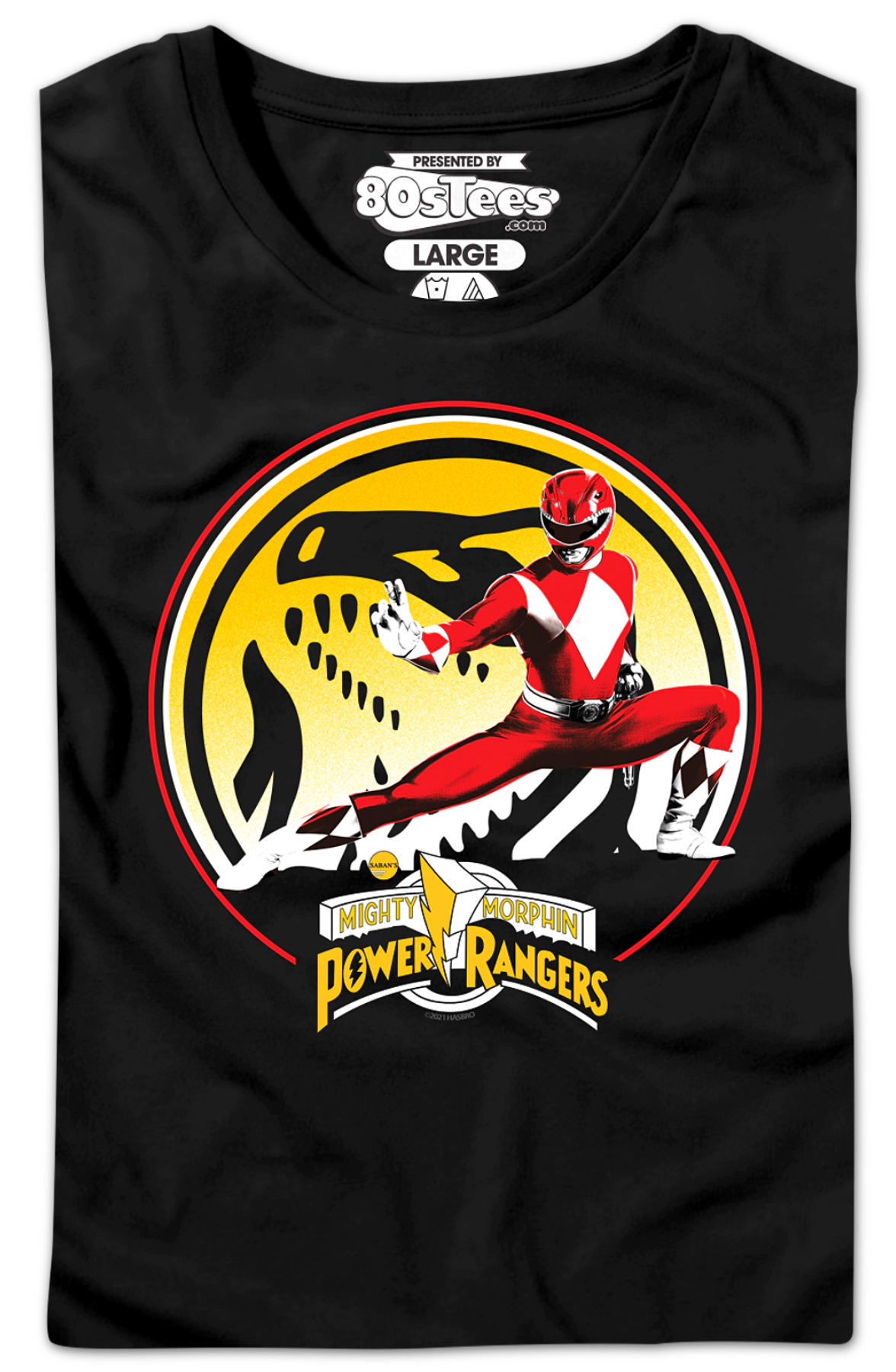 Womens Tyrannosaurus Power Coin Mighty Morphin Power Rangers Shirt Hoodie, Sweatshirt | CiraTrend.com (Image 2)