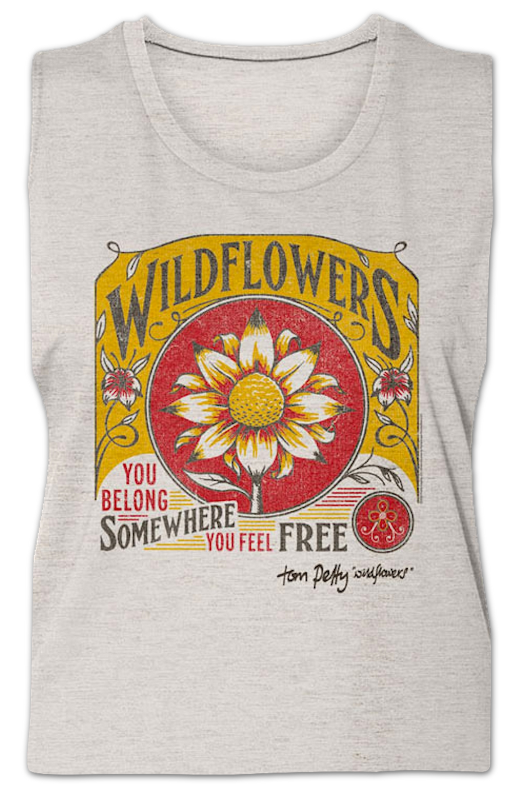 Wildflowers Tom Petty Sleeveless Shirt T-Shirts, Hoodie, Sweatshirt