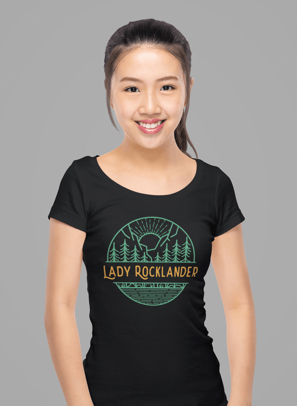 Lady Rocklander Women's Tee Hoodie, Sweatshirt | CiraTrend.com (Image 2)