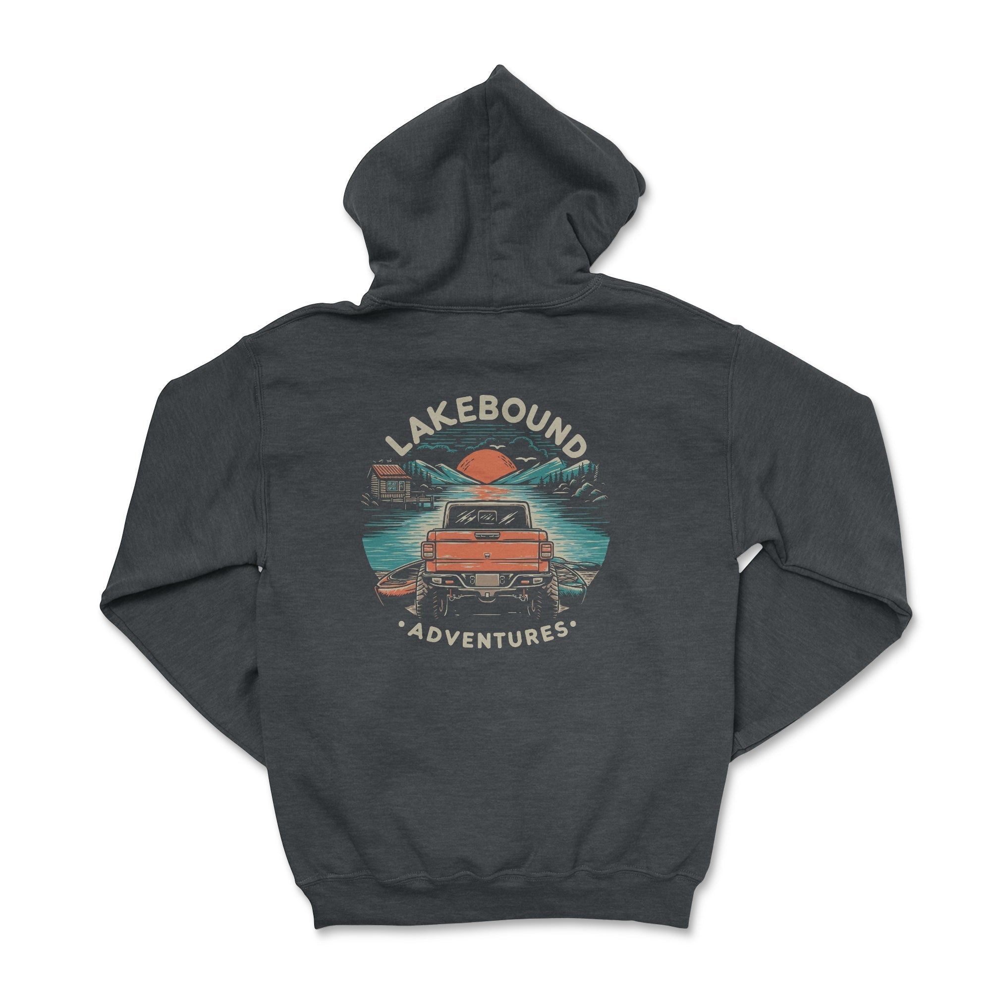 Lake Bound Nature 4 x 4 Hoodie T-Shirts, Sweatshirt | CiraTrend.com (Image 1)