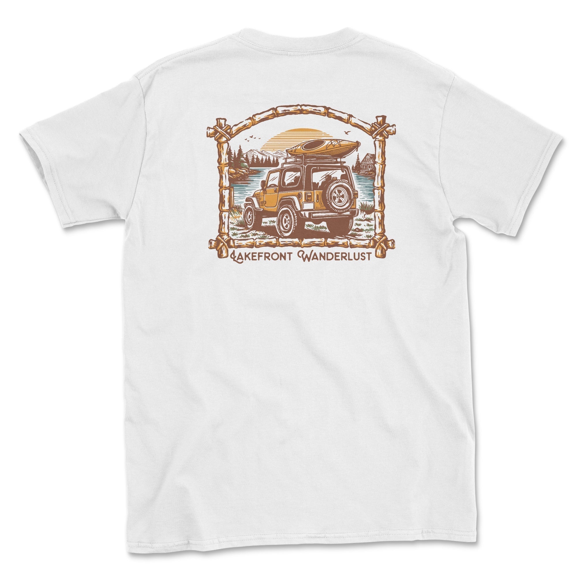Lake Life 4x4 Graphic Tee Hoodie, Sweatshirt | CiraTrend.com (Image 3)