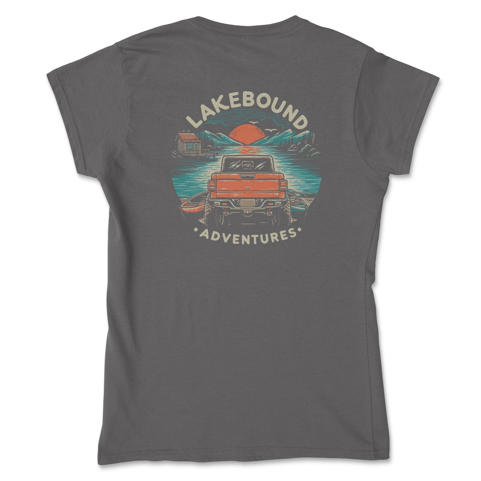 Lake Life is the Good Life 4 x 4 Women's Tee Hoodie, Sweatshirt | CiraTrend.com (Image 3)
