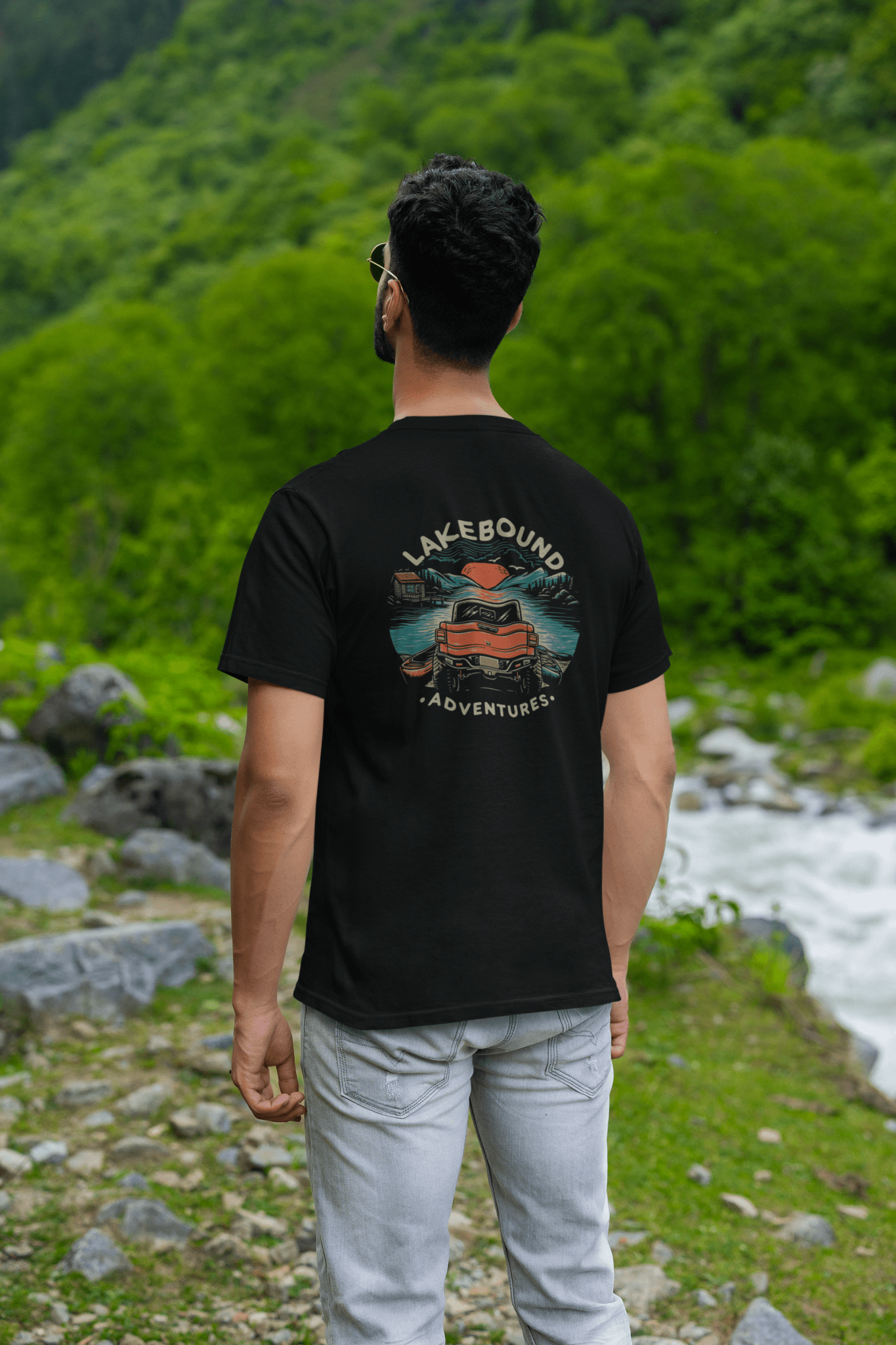 Lakebound Adventures Graphic Tee Hoodie, Sweatshirt | CiraTrend.com (Image 2)