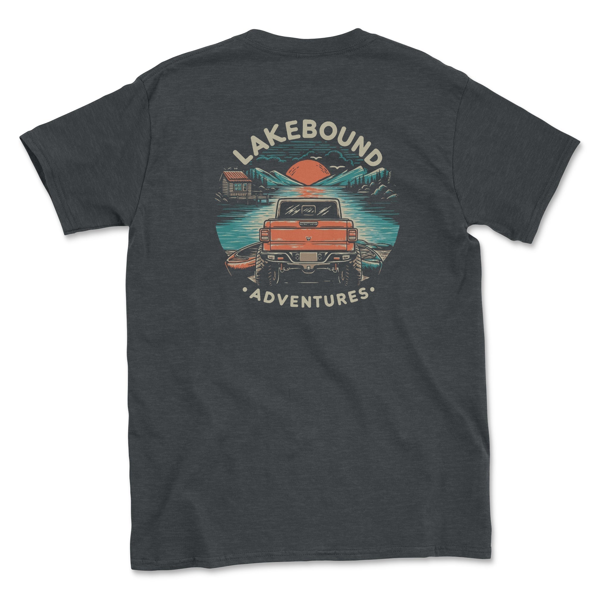 Lakebound Adventures Graphic Tee Hoodie, Sweatshirt | CiraTrend.com (Image 3)