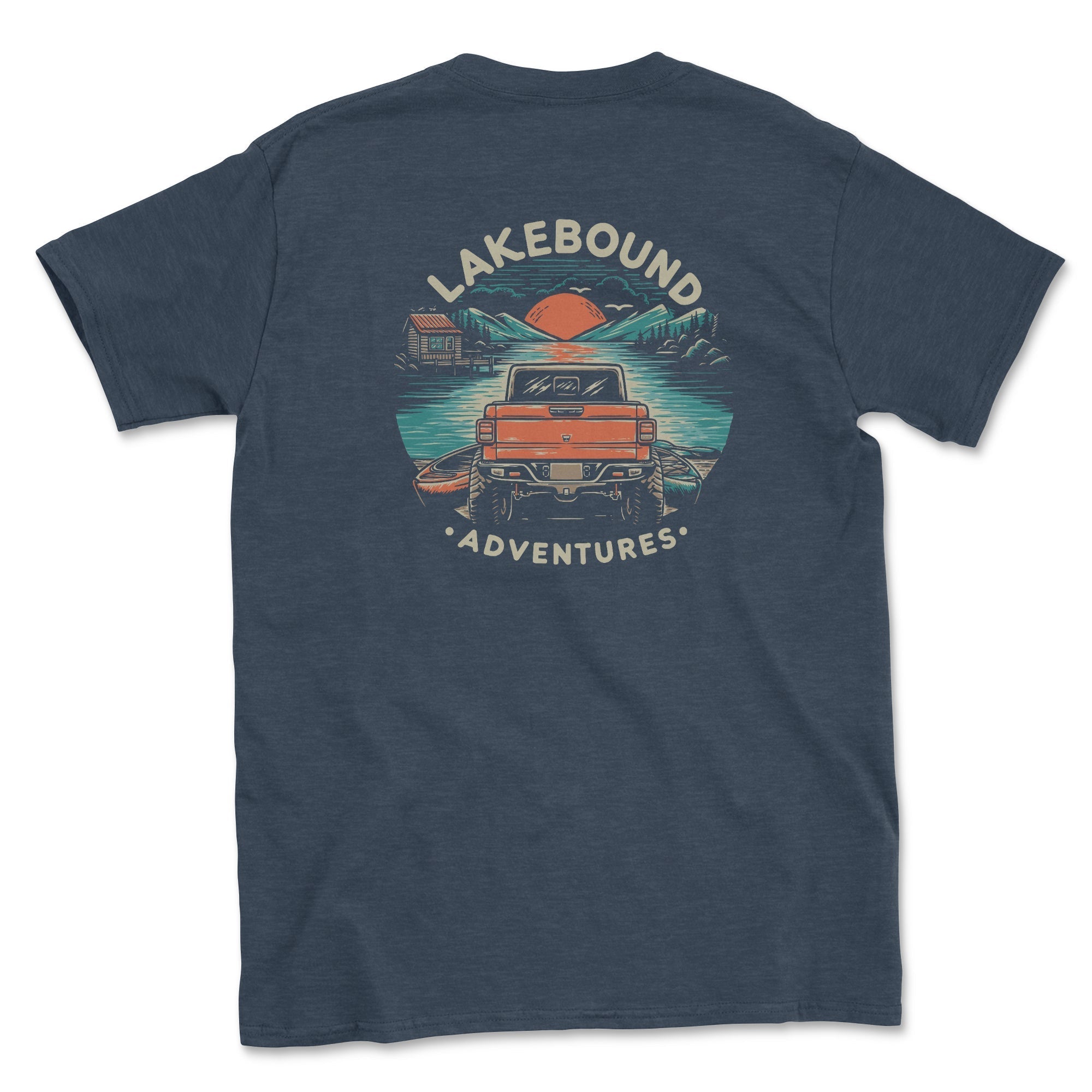 Lakebound Adventures Graphic Tee Hoodie, Sweatshirt | CiraTrend.com (Image 1)