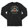 Lakefront Wanderlust Long-Sleeve Tee Hoodie, Sweatshirt | CiraTrend.com (Image 1)