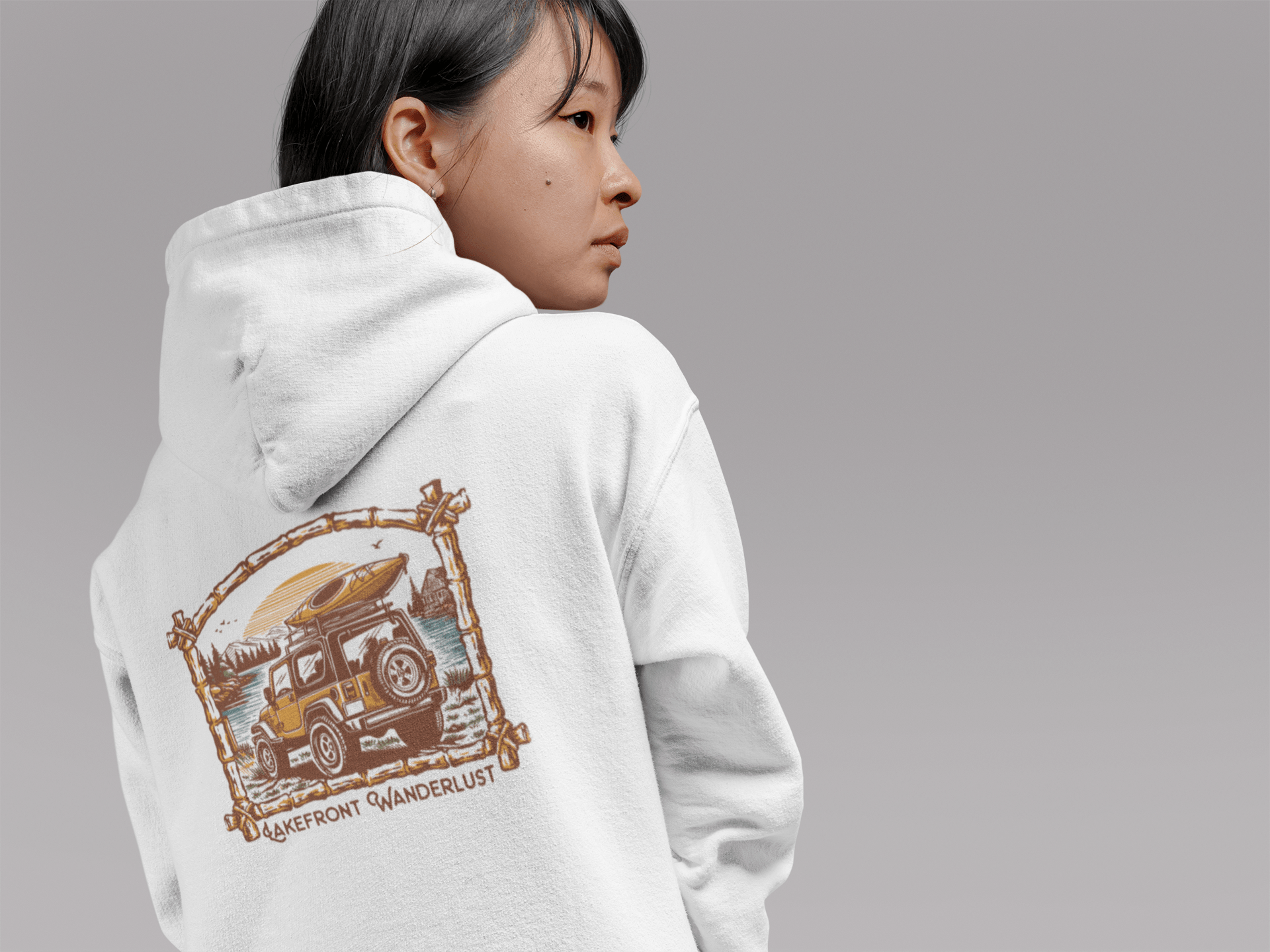 Lakefront Wrangler Wanderlust Hoodie T-Shirts, Sweatshirt | CiraTrend.com (Image 2)